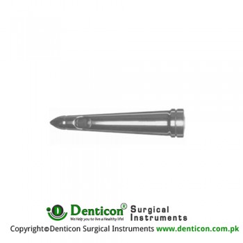 Blond Proctoscope Tube Stainless Steel, Diameter - Working Length 15:23 mm Ø - 75 mm